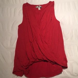 Faux Wrap Tank NWOT
